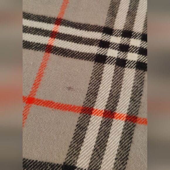 Plaid Fringe Winter Scarf Men's Women's Unisex - Picture 12 of 12